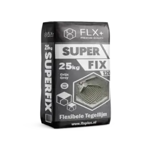 FLX+ Superfix 120 C2TE Flexibele Tegellijm - 25kg (Grijs)