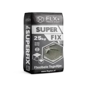 FLX+ Superfix 120 C2TE Flexibele Tegellijm - Grijs - 25kg