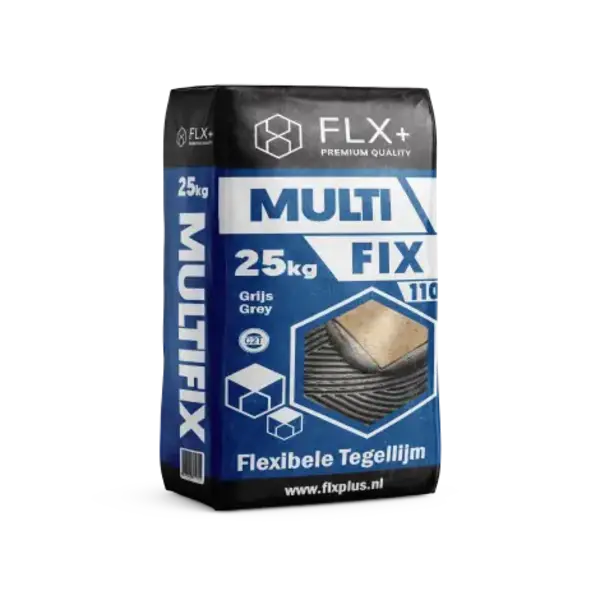 FLX+ FLX+ Multifix 110 C2T Flexibele Tegellijm - 25kg (Grijs)
