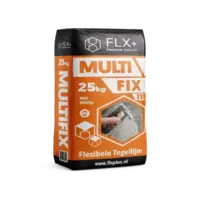 FLX+ FLX+ Multifix 115 C2T Flexibele Tegellijm - Binnen & Buiten - Wit - 25kg