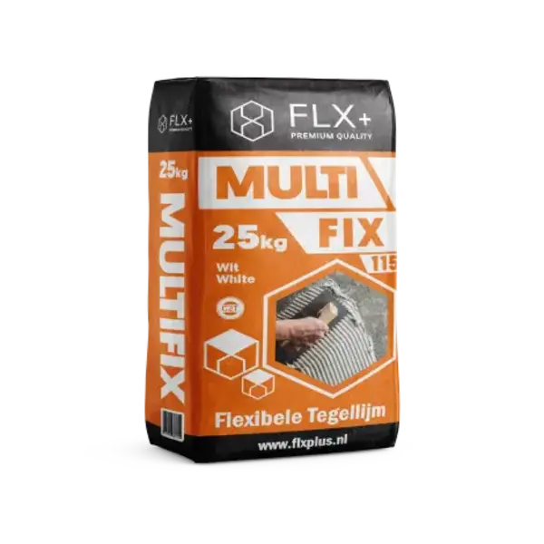 FLX+ FLX+ Multifix 115 C2T Flexibele Tegellijm - 25kg (Wit)
