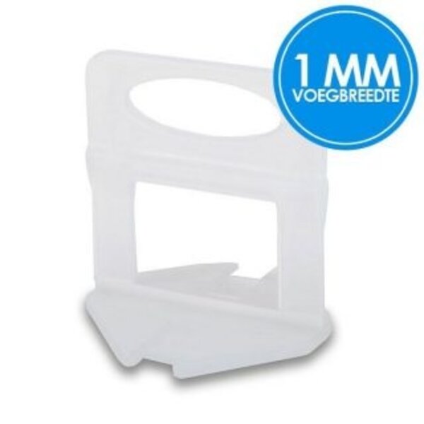 Maxifix Maxifix Levelling Clips - 1mm - 400st