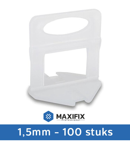 Maxifix Maxifix Levelling Clips 1,5mm - 100st