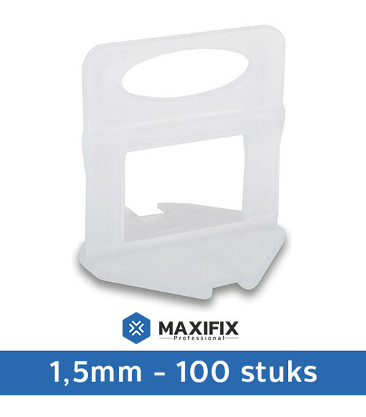 Maxifix Maxifix Levelling Clips - 1,5mm - 100st