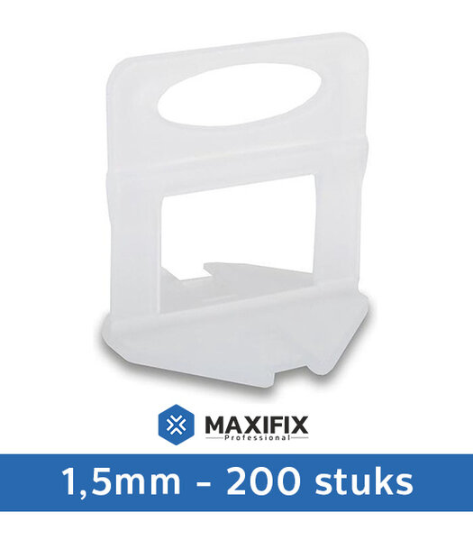 Maxifix Maxifix Levelling Clips - 1,5mm - 200st