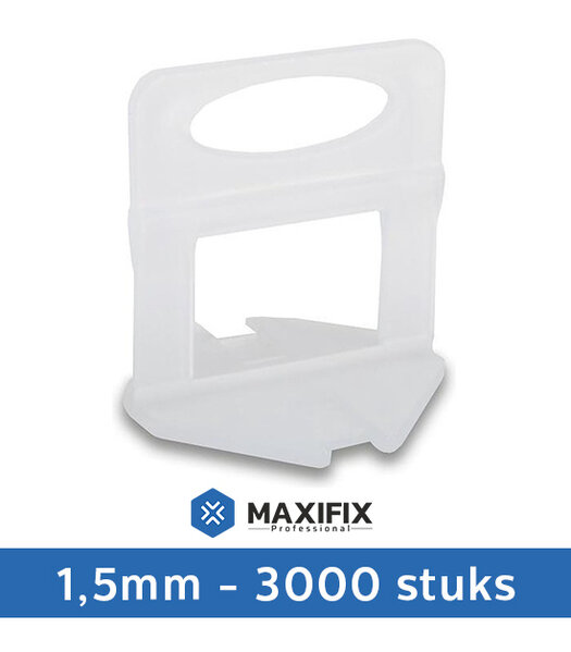 Maxifix Maxifix Levelling Clips - 1,5mm - 3000st