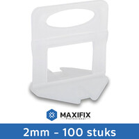 Maxifix Maxifix Levelling Clips - 2mm - 100st