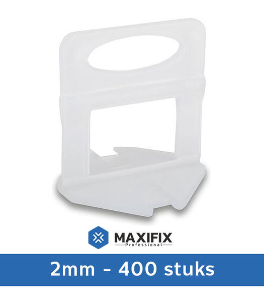 Maxifix Maxifix Levelling Clips 2mm - 400st