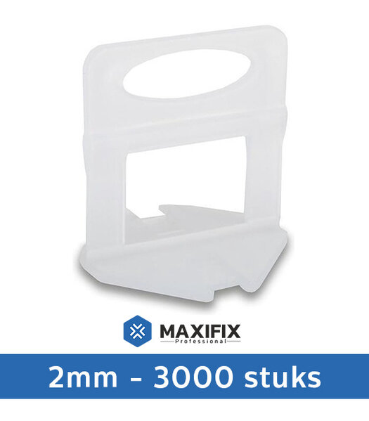 Maxifix Maxifix Levelling Clips - 2mm - 3000st