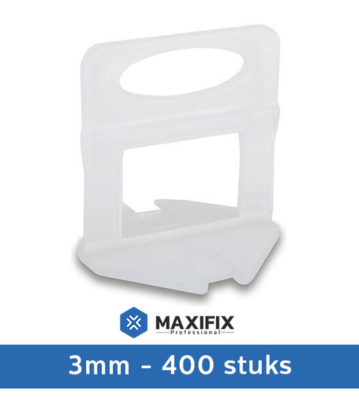 Maxifix Maxifix Levelling Clips - 3mm - 400st