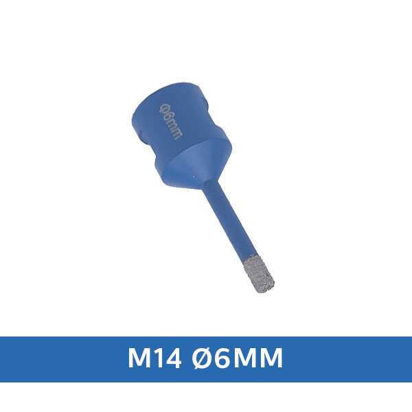 Maxifix Maxifix Diamant Tegelboor Droog M14 – Wax Ø 6mm