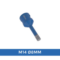 Maxifix Maxifix Diamant Tegelboor Droog - M14 - Wax - Ø8mm