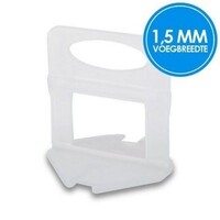 Maxifix Maxifix Levelling Clips - 1,5mm - 3200st