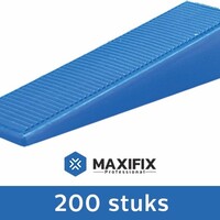 Maxifix Maxifix Levelling Wiggen - 200 st