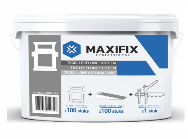 Maxifix Maxifix Basic Starterskit - 1mm - 100 Stuks