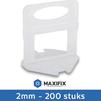 Maxifix Maxifix Basic Starterskit - 2mm - 200 Stuks