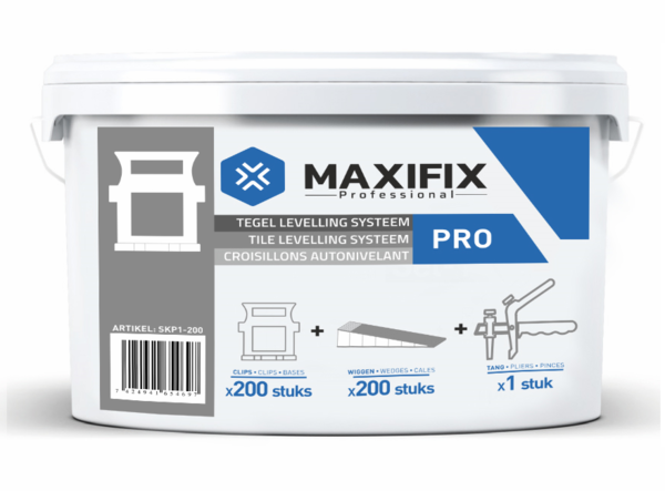 Maxifix Maxifix Pro Starterskit - 1mm - 200 Stuks