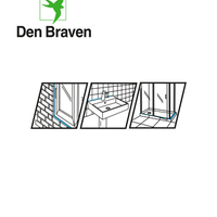 Zwaluw Den Braven Zwaluw Silicone-NO + Sanitary Siliconenkit - Transparant Grijs - 310ml