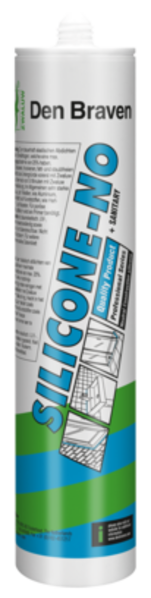 Zwaluw Den Braven Zwaluw Silicone-NO + Sanitary Siliconenkit - Manhattan - 310ml