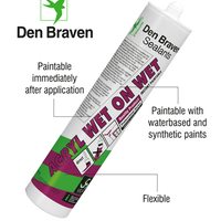 Zwaluw Den Braven Zwaluw Acryl Wet on Wet Acrylaatkit - Wit - 310ml