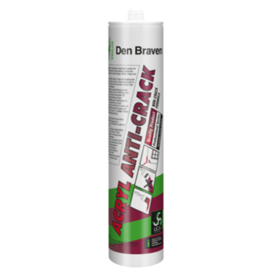 Den Braven Acryl Anti-Crack Acrylaatkit - Wit - 310ml