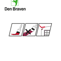 Zwaluw Den Braven Acryl Anti-Crack Acrylaatkit - Wit - 310ml