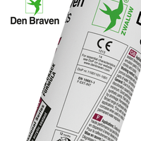 Zwaluw Den Braven Zwaluw Acryl Anti-Crack Acrylaatkit - Wit - 310ml