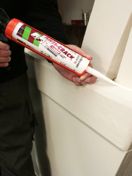 Zwaluw Den Braven Zwaluw Acryl Anti-Crack Acrylaatkit - Wit - 310ml