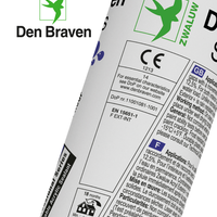 Zwaluw Den Braven Zwaluw Acryl Exterior+ Acrylkit - Wit - 310ml