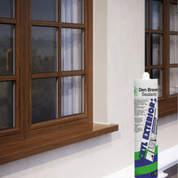 Zwaluw Den Braven Zwaluw Acryl Exterior+ Acrylkit - Wit - 310ml