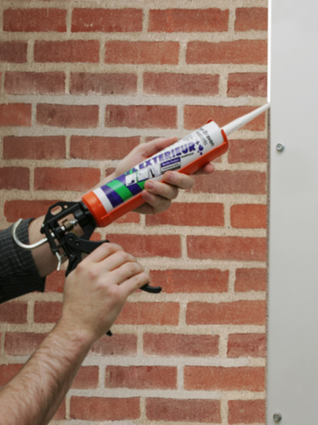 Zwaluw Den Braven Zwaluw Acryl Exterior+ Acrylkit - Wit - 310ml