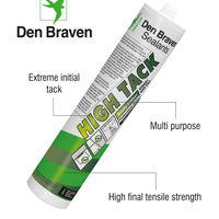 Zwaluw Den Braven Zwaluw High Tack Montagekit - Wit - 290ml