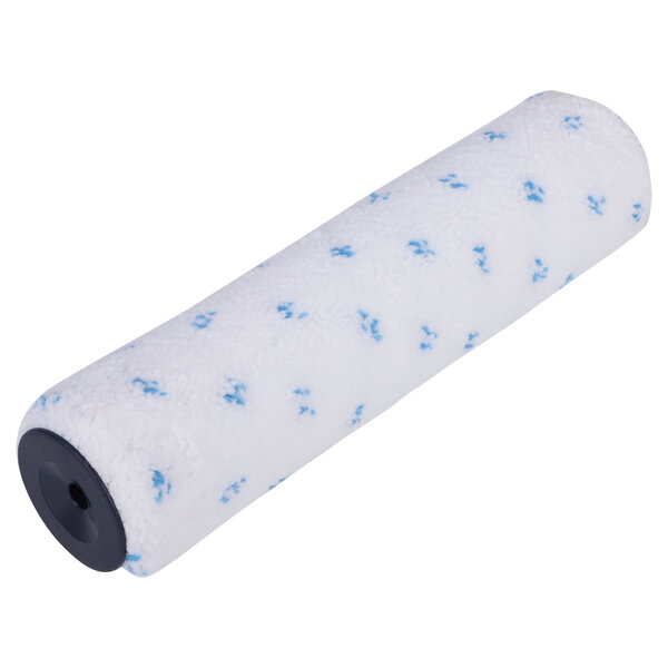 Copenhagen Pro Copenhagen Pro Microvezel Aflakroller - 9mm Poolhoogte - Blauw/Wit - 25cm