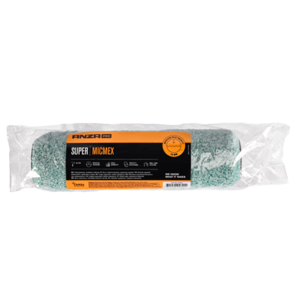 Anza Pro Anza Pro Micmex Verfroller - 18mm Poolhoogte - Groen - Midi - 10cm