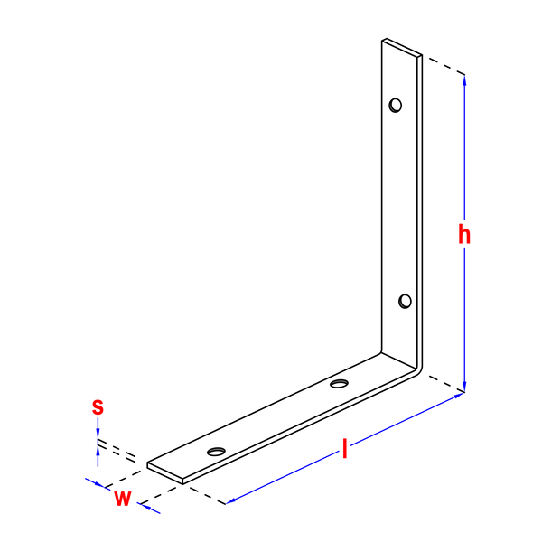 PGB Europe PGB Europe Stoelhoek Verzinkt - 15x50x50mm