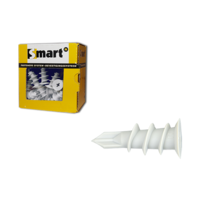 Smart Smart Zelfborend Gipskartonplug PA6 13x32mm  - 50 stuks