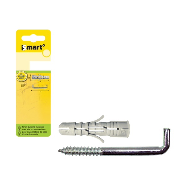 Smart Smart Plug + Schroefduim - 10x50mm - 3 Stuks