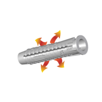 Smart Smart Universeel Plug "XUP" - 8x40mm - 100 Stuks