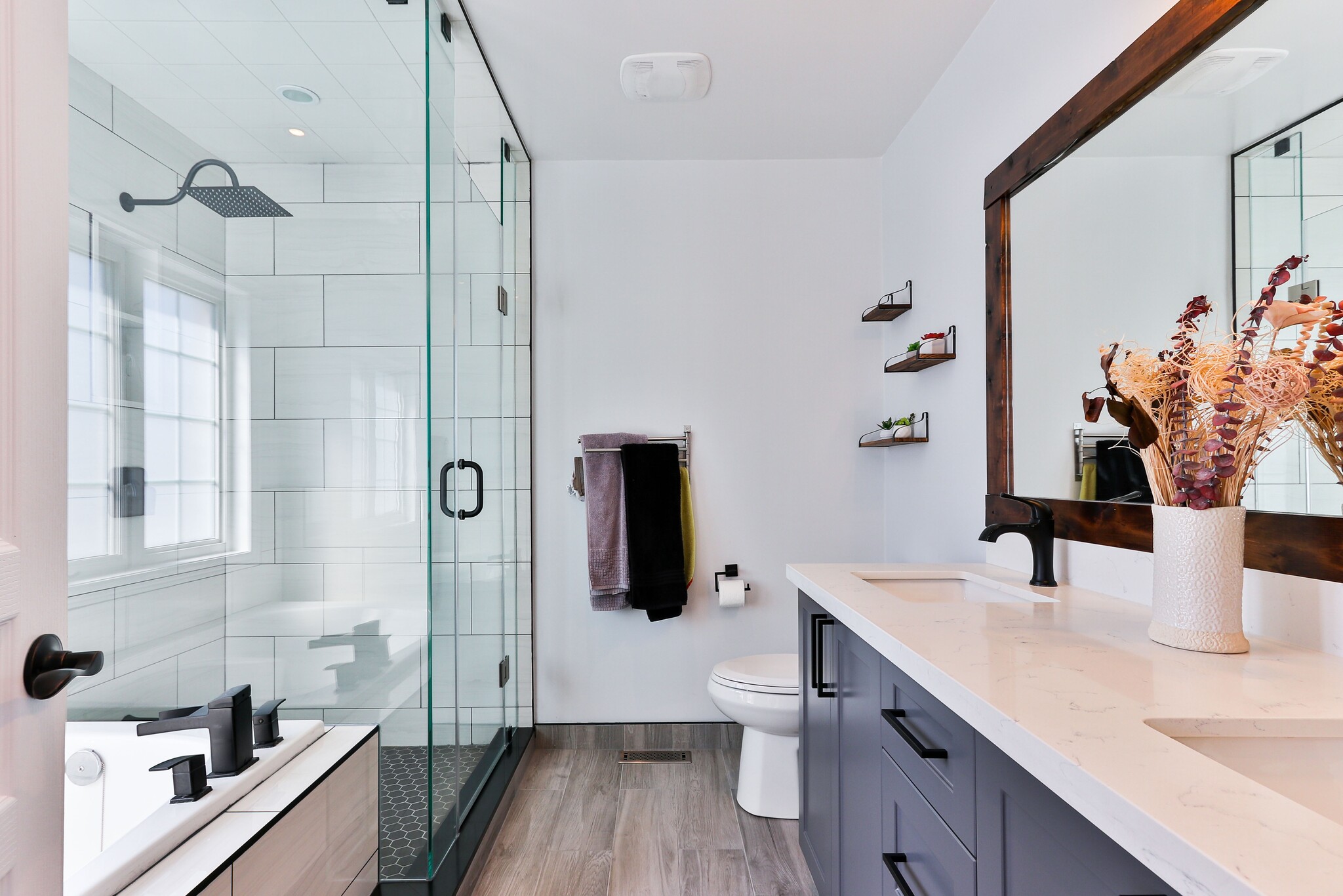 Een blinkend schone badkamer: 5 tips