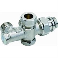 Comap Comap Onderblok 2 Pijps Haaks + Afsluitbaar M22
