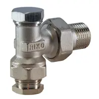 Riko Riko Voetventiel Haaks 1/2 inclusief Adapter 15mm