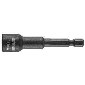 Graphite Impact Bit Dop met Magneet - 10mm