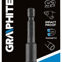 Graphite Graphite Impact Bit Dop met Magneet - 10mm