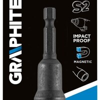 Graphite Graphite Impact Bit Dop met Magneet - 13mm