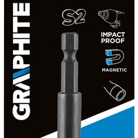Graphite Graphite Impact Magnetische Bithouder - 60mm