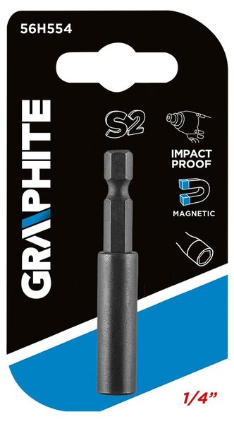 Graphite Graphite Impact Magnetische Bithouder - 60mm