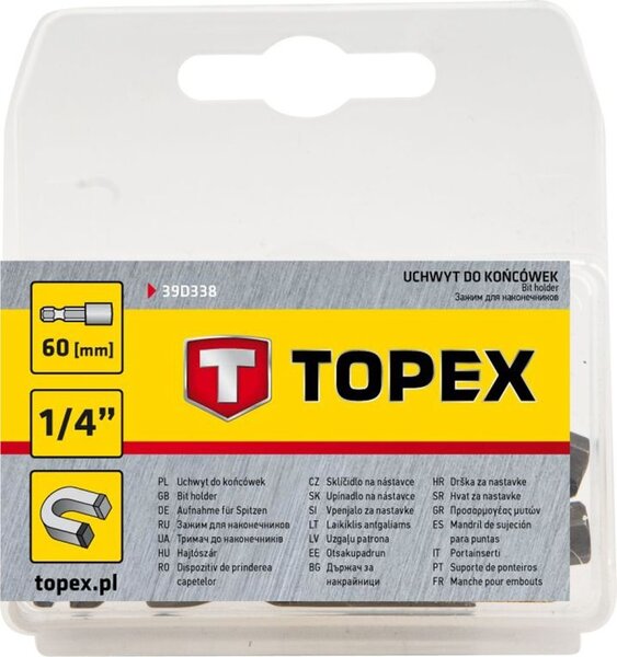 TOPEX Topex Magnetisch Bithouder 1/4'x60mm