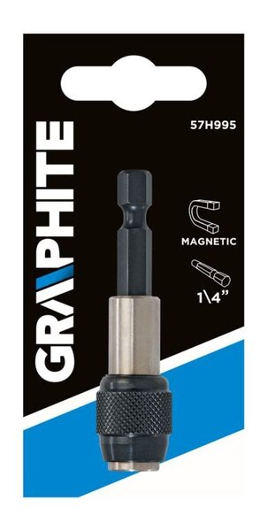 Graphite Graphite Magnetisch Bithouder 60mm
