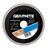 Graphite Graphite Diamantschijf Continuous 125x22,2x6,0x2,2mm