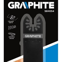 Graphite Graphite Multitool Hout Zaagblad 34mm